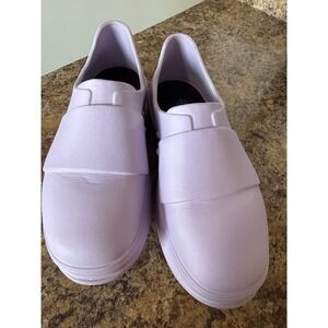 Gales Nursing Clogs Purple Size 7 Slip Resistant PPE Healthcare Shoes
